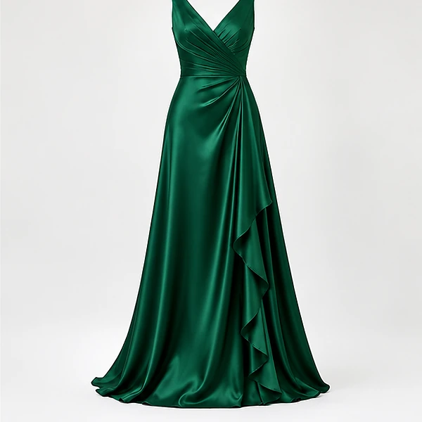 Serenelle Silk Blend Evening Dress
