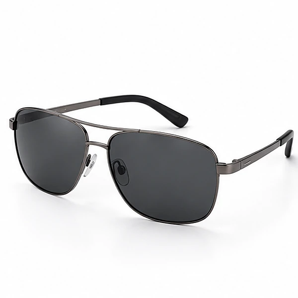 Helio Titanium Polarized Sunglasses